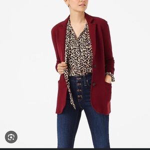 J. Crew Sweater Blazer